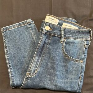 Cotton:On Blue High Cropped Skinny Jeans